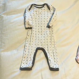 Baby onesie burts bees
